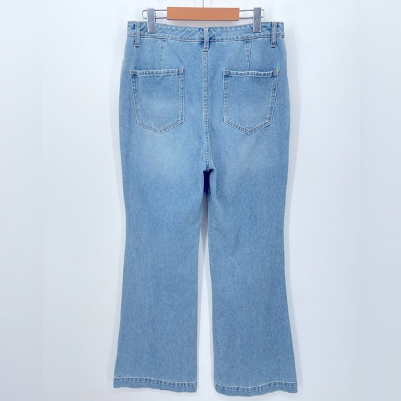 (#84) SAM EDELMAN Bay Flare Jeans - Picture 6 of 6